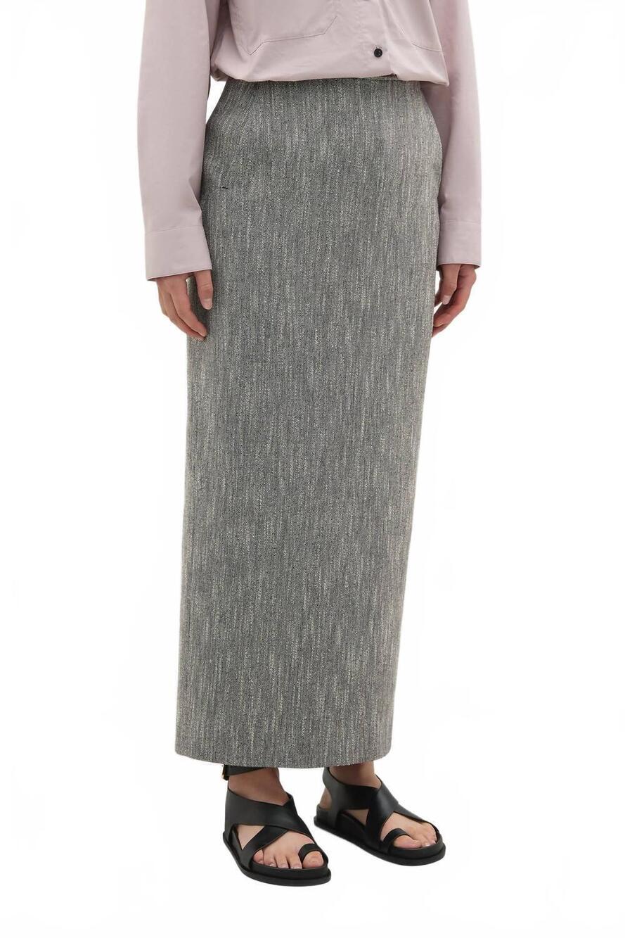 NEW A.EMERY innes classic pencil skirt in black/white